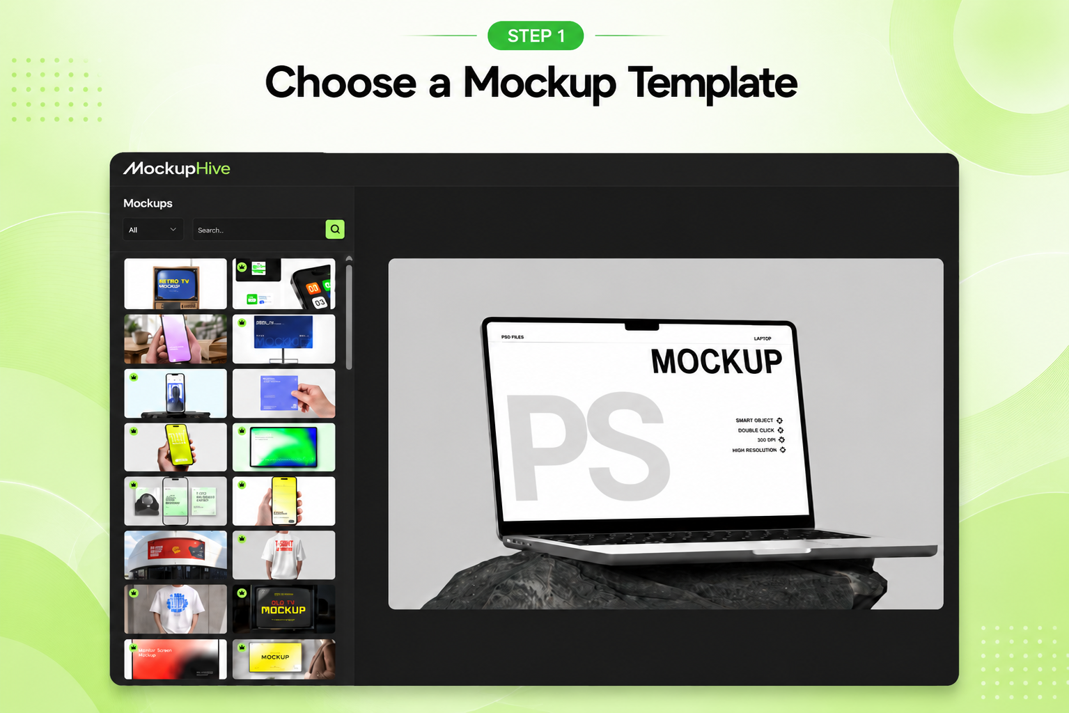 MockupHive Mockup Editor