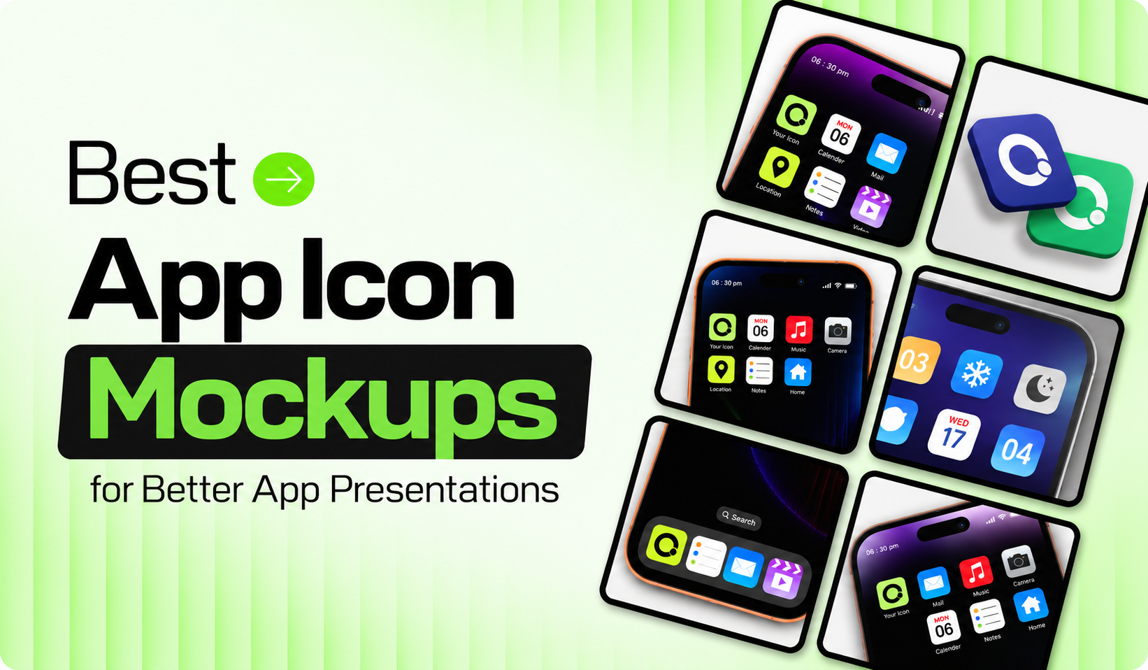 App Icon Mockups: Examples and Tips for Better App Presentations