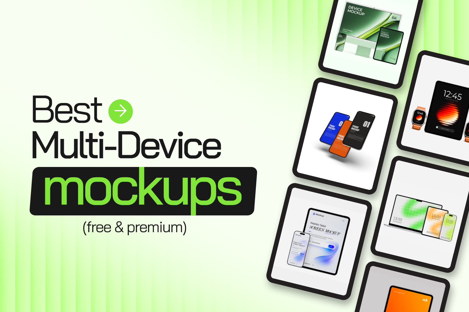 20+ Best Multi-Device Mockups for Stunning Design Presentations (2026)