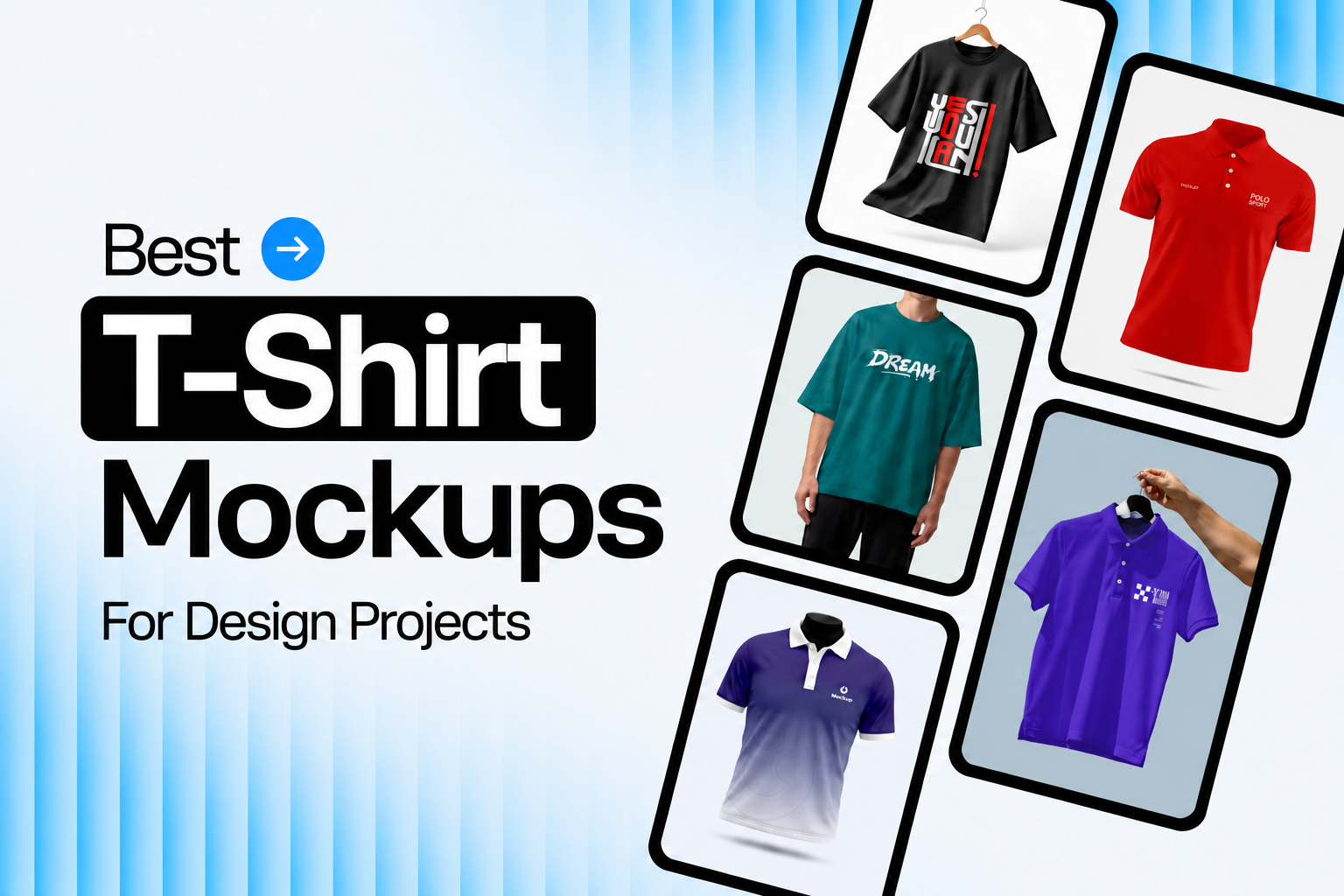 20+ Best T-Shirt Mockups to Elevate Your Next Design Project