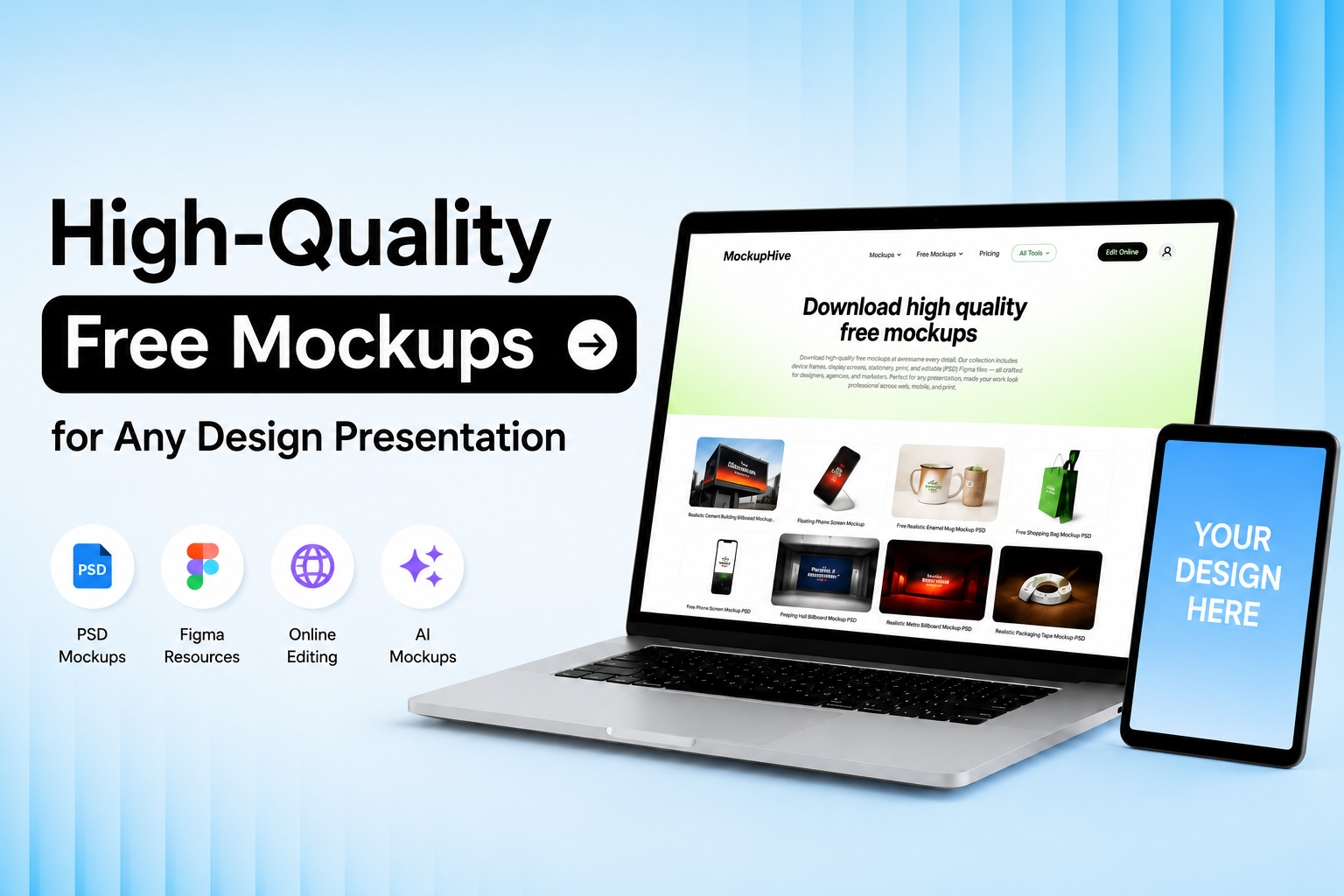 Where to Get High-Quality Free Mockups for Any Design Presentation