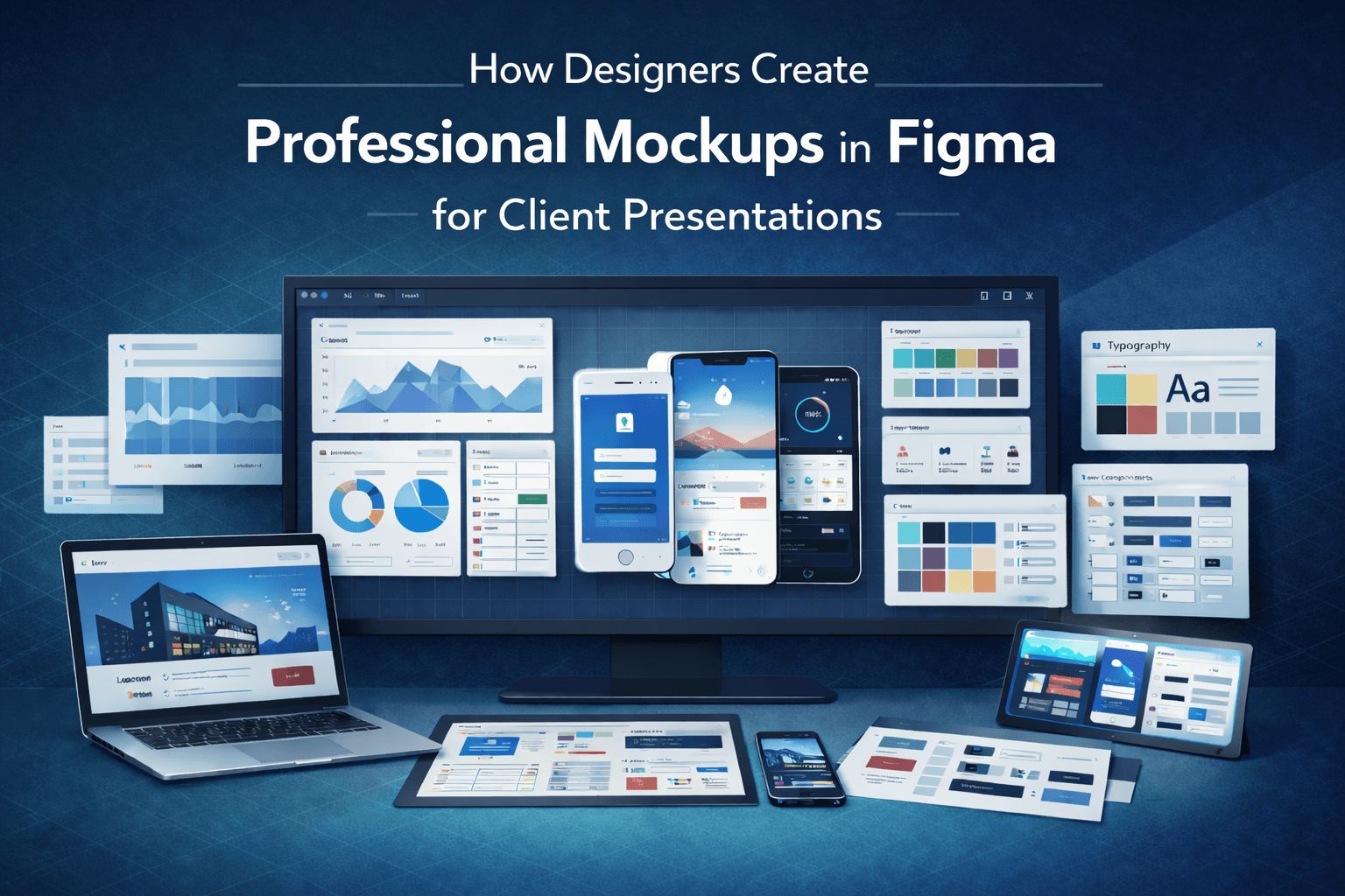 How Designers Create Professional Mockups in Figma for Client Presentations