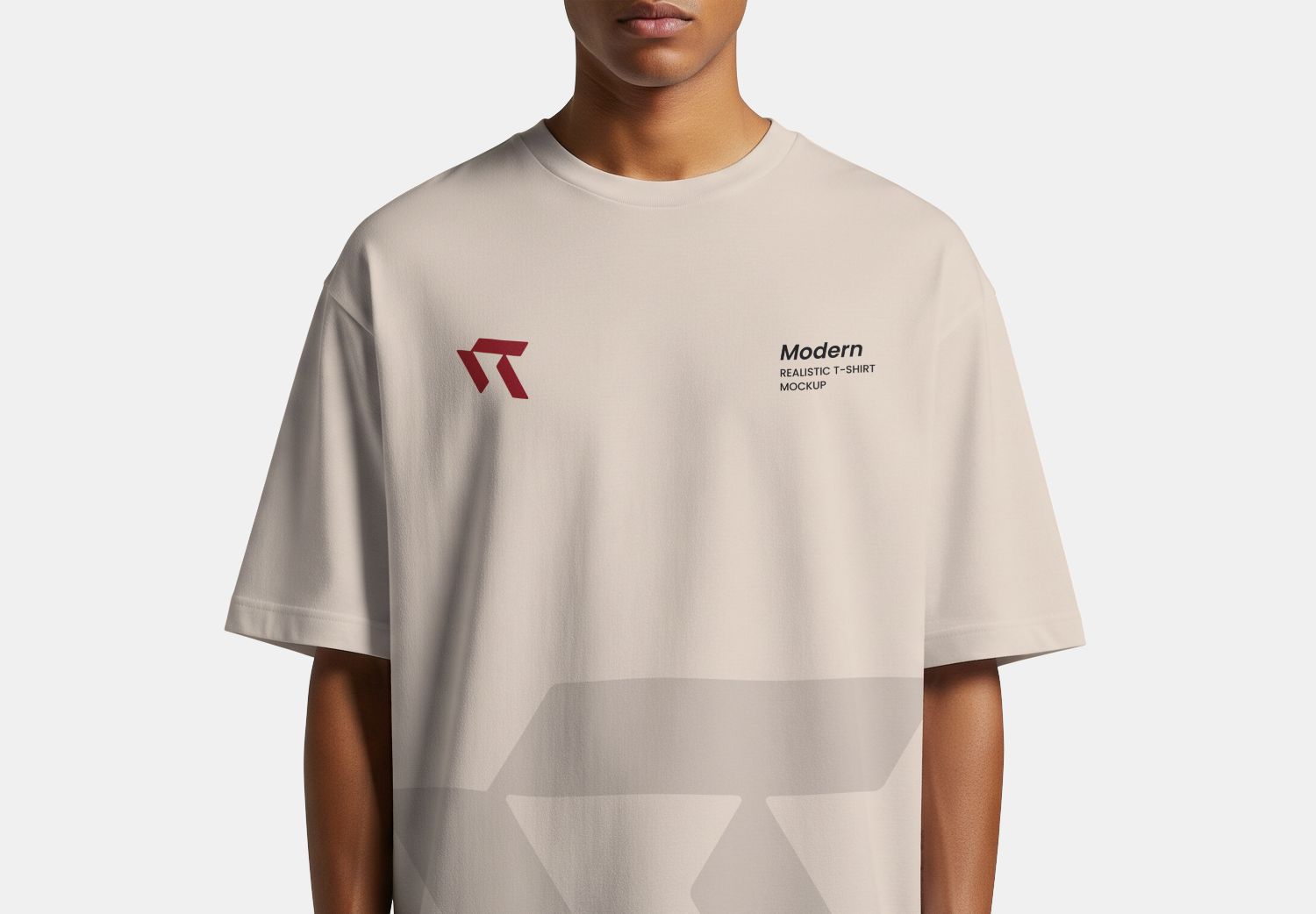 Modern T-Shirt Mockup for Branding Design